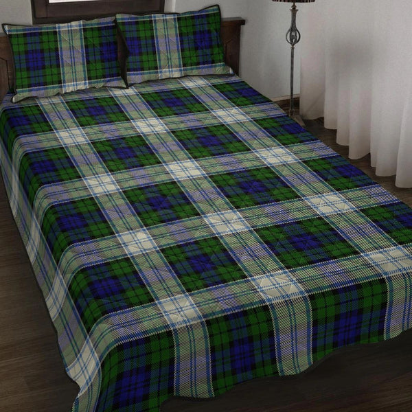 Blackwatch Dress Modern Tartan Classic Quilt Bed Set