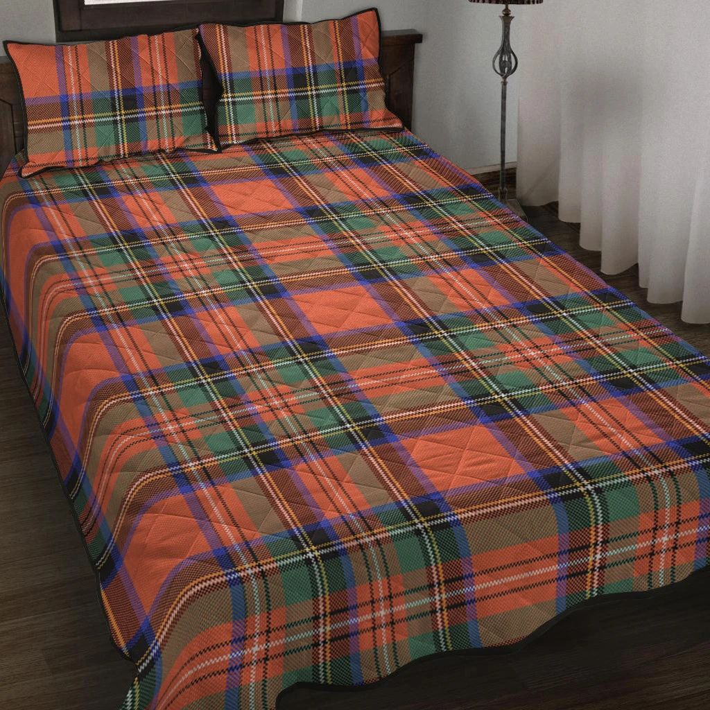 Stewart Royal Ancient Tartan Classic Quilt Bed Set