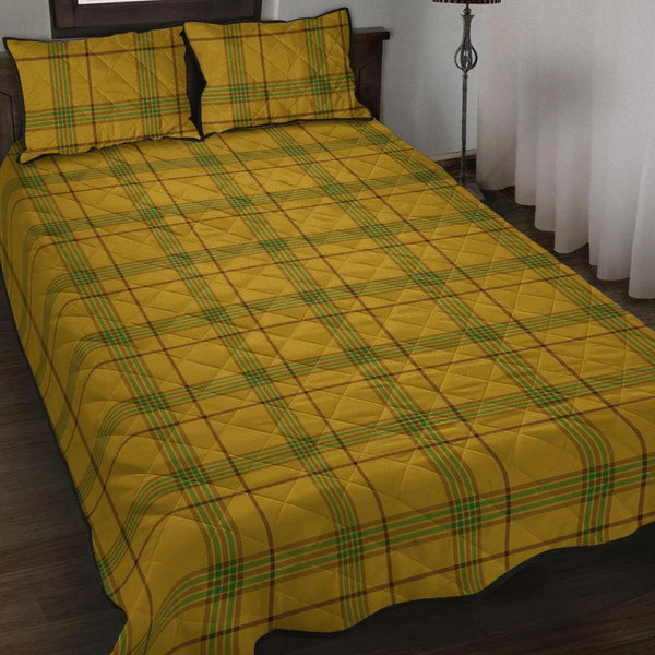 Houston Tartan Classic Quilt Bed Set