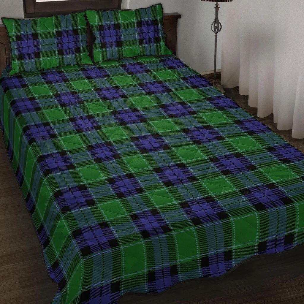 Graham of Menteith Modern Tartan Classic Quilt Bed Set