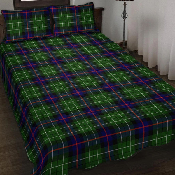 Leslie Hunting Tartan Classic Quilt Bed Set