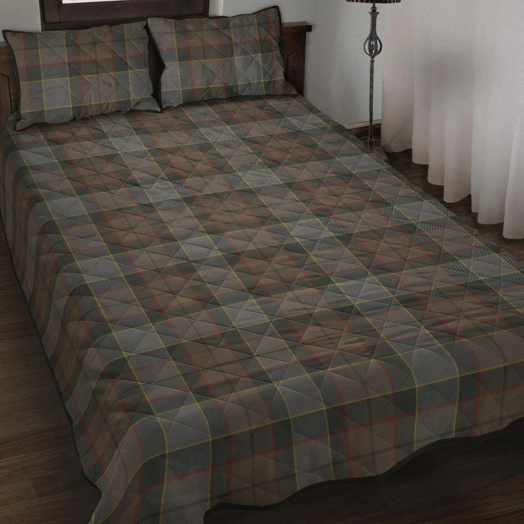 Outlander Fraser Tartan Classic Quilt Bed Set