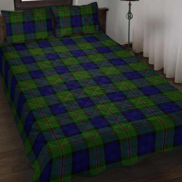 Dundas Modern Tartan Classic Quilt Bed Set