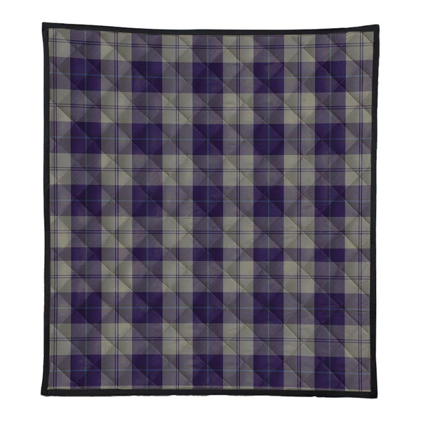 Cunningham Dress Blue Dancers Tartan Classic Premium Quilt