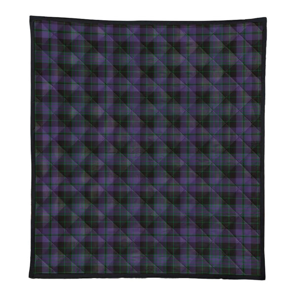 Clergy Green Tartan Classic Premium Quilt