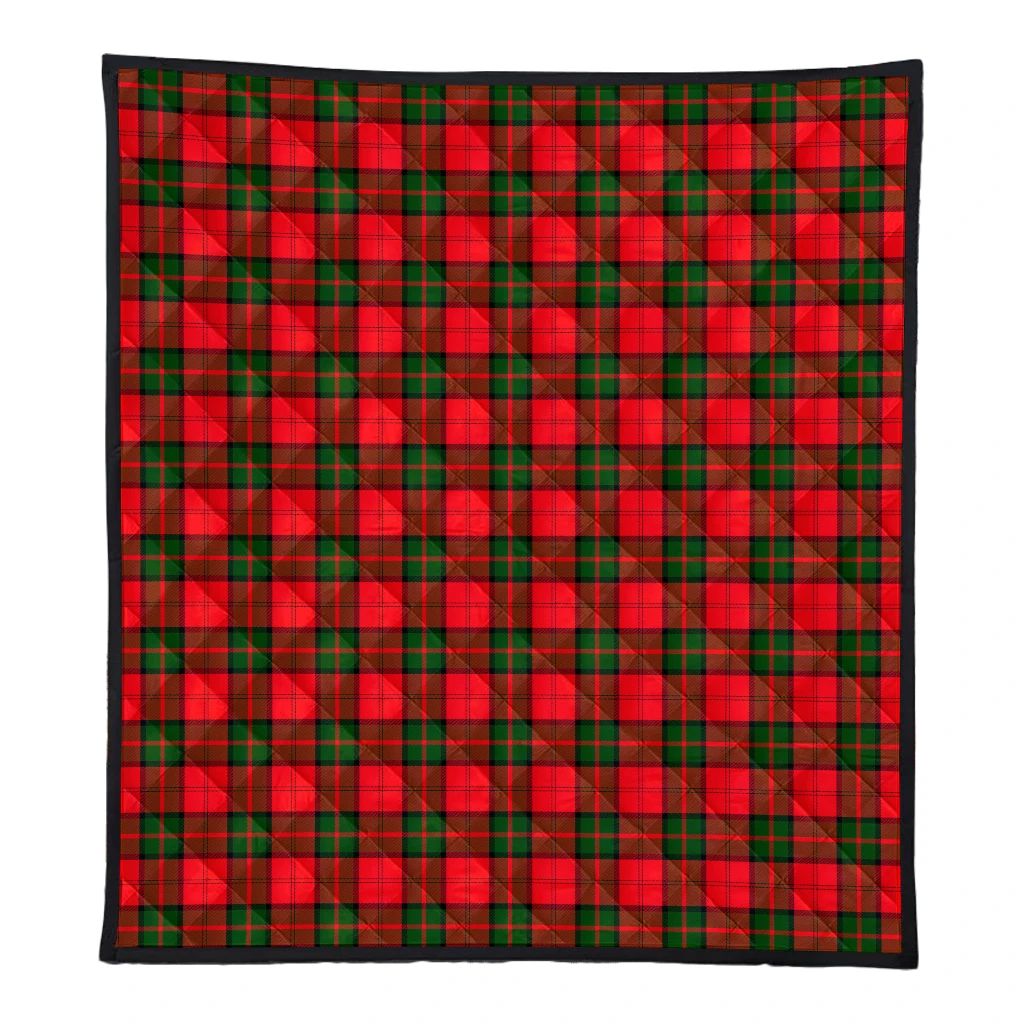 Dunbar Modern Tartan Classic Premium Quilt