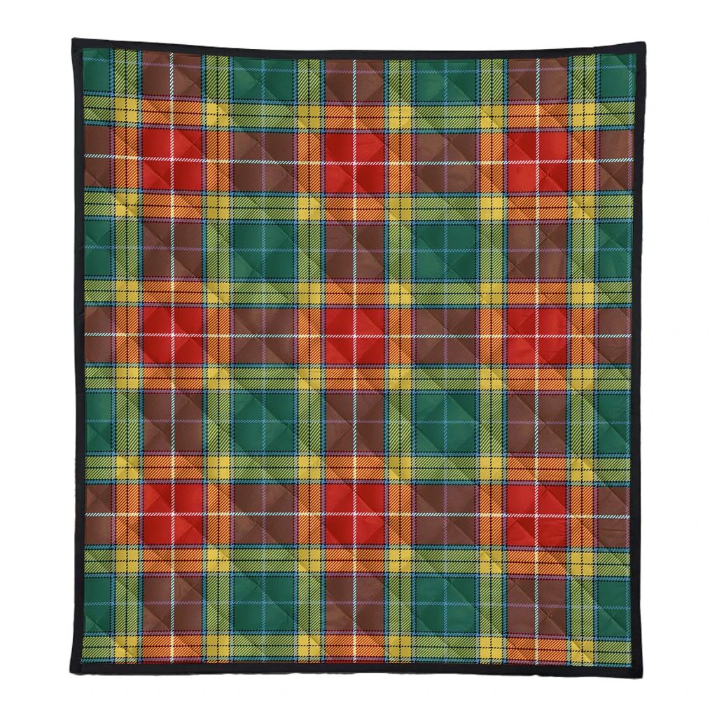 Buchanan Old Set Weathered Tartan Classic Premium Quilt