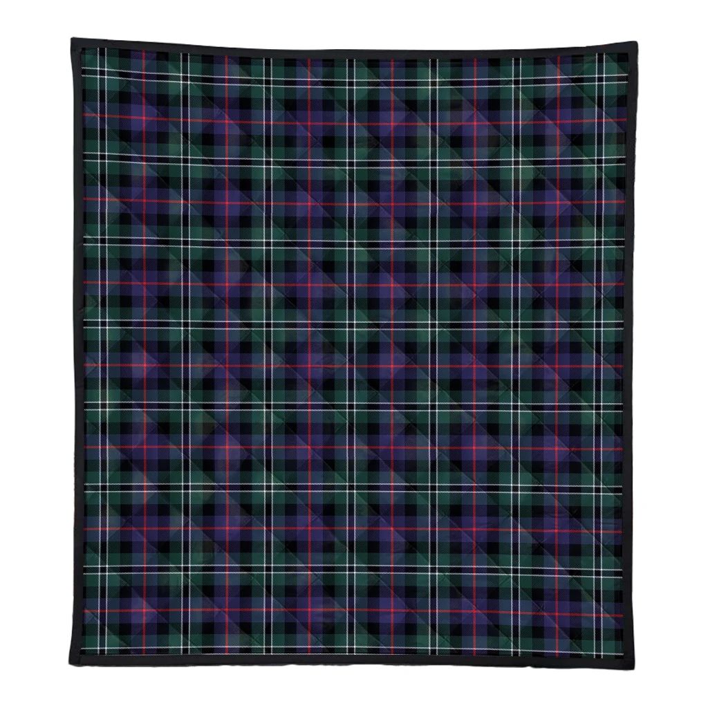 Rose Hunting Modern Tartan Classic Premium Quilt