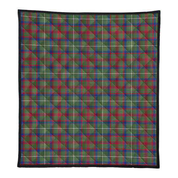 Shaw Green Modern Tartan Classic Premium Quilt