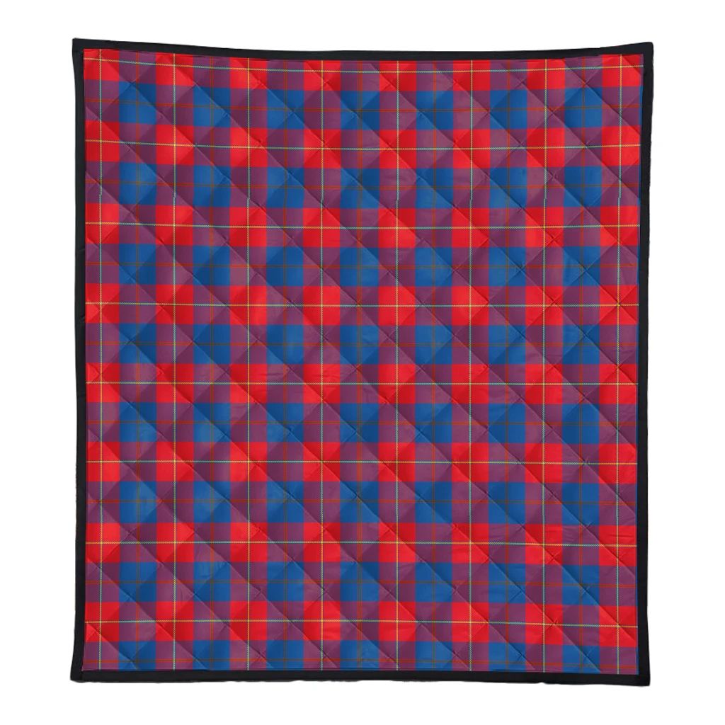 Galloway Red Tartan Classic Premium Quilt