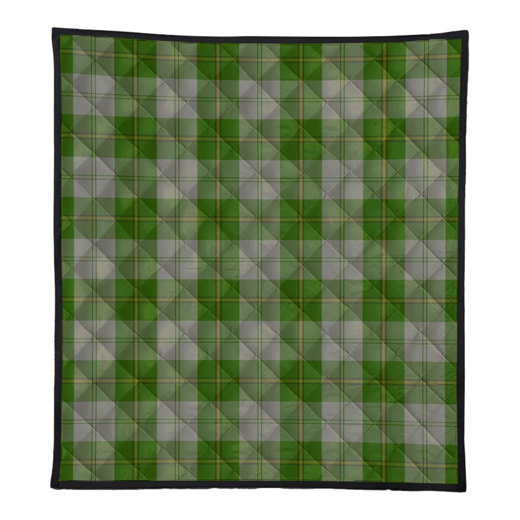 Cunningham Dress Green Dancers Tartan Classic Premium Quilt