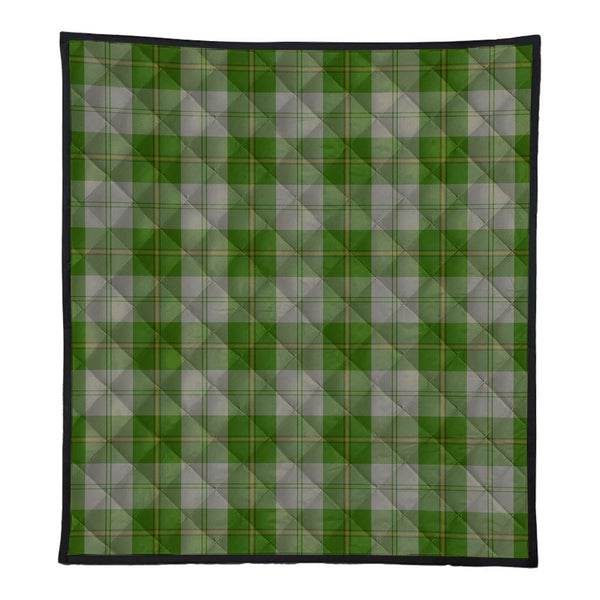 Cunningham Dress Green Dancers Tartan Classic Premium Quilt