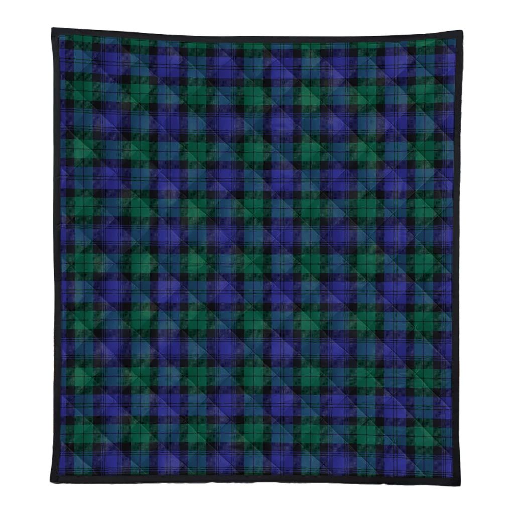 Blackwatch Modern Tartan Classic Premium Quilt