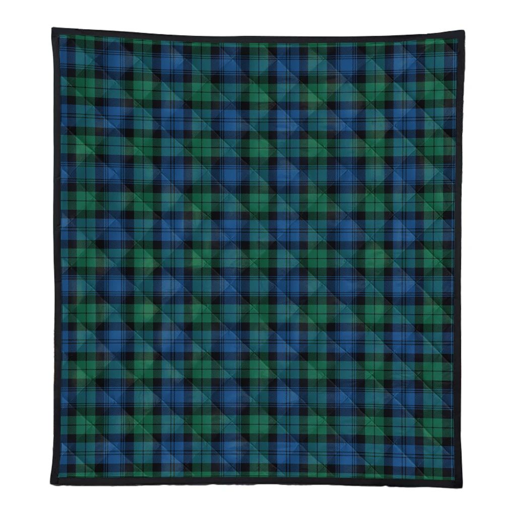 Blackwatch Ancient Tartan Classic Premium Quilt