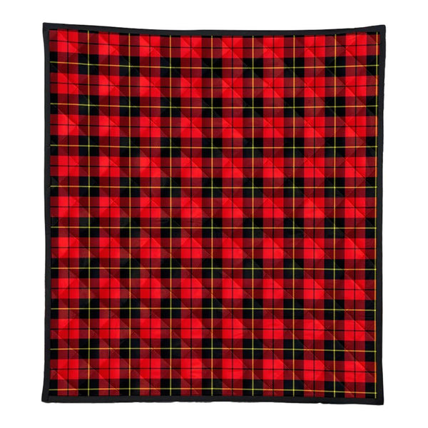 Wallace Hunting Red Tartan Classic Premium Quilt