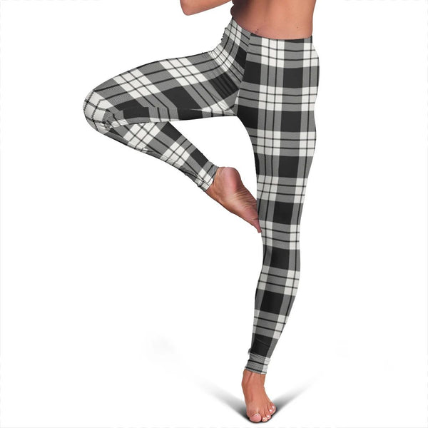 MacFarlane Black & White Ancient Tartan Classic Leggings