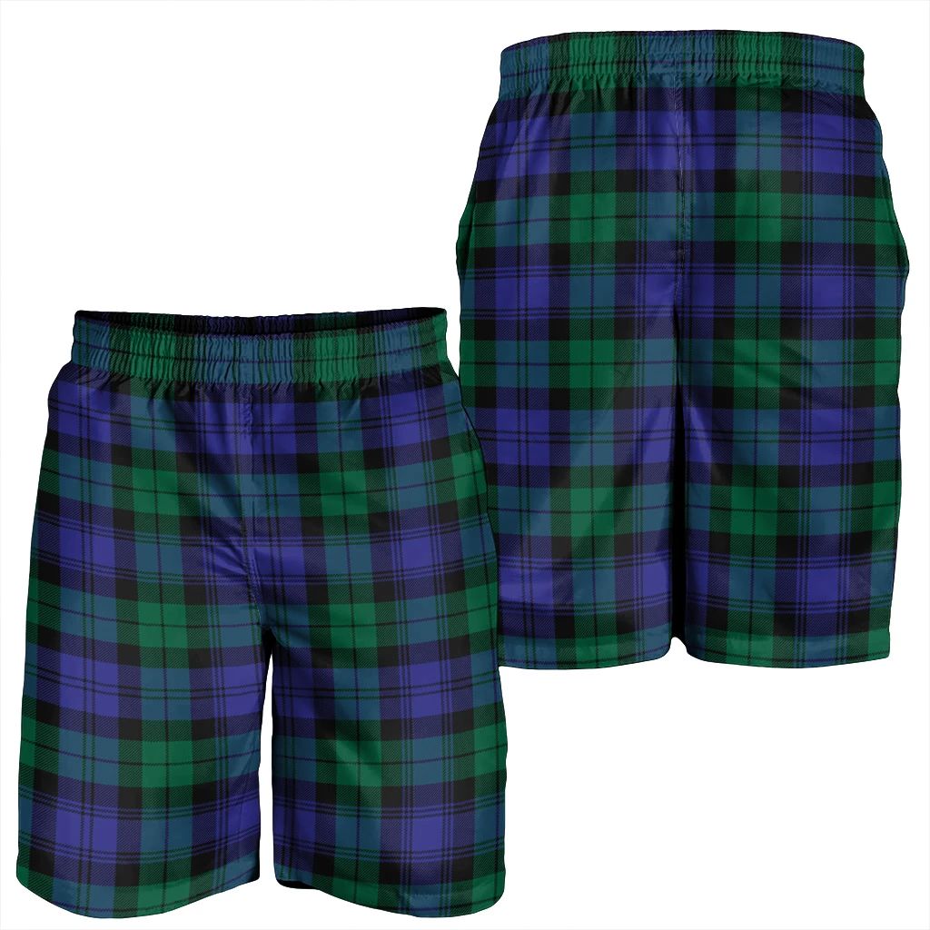 Blackwatch Modern Tartan Classic Men's Shorts