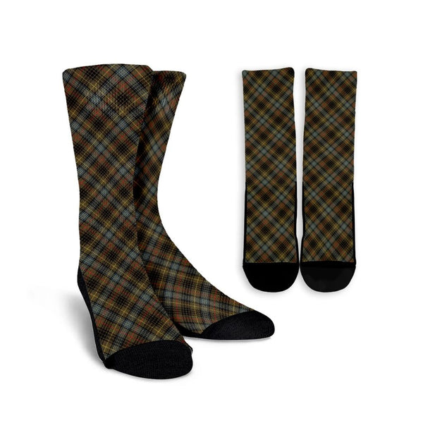 Stewart Hunting Weathered Tartan Classic Crew Socks