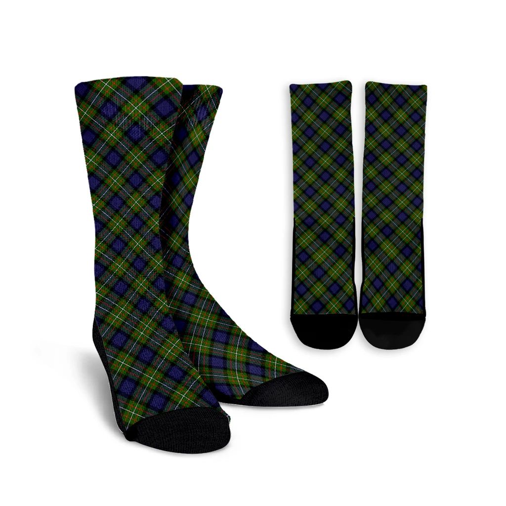 Fergusson Modern Tartan Classic Crew Socks