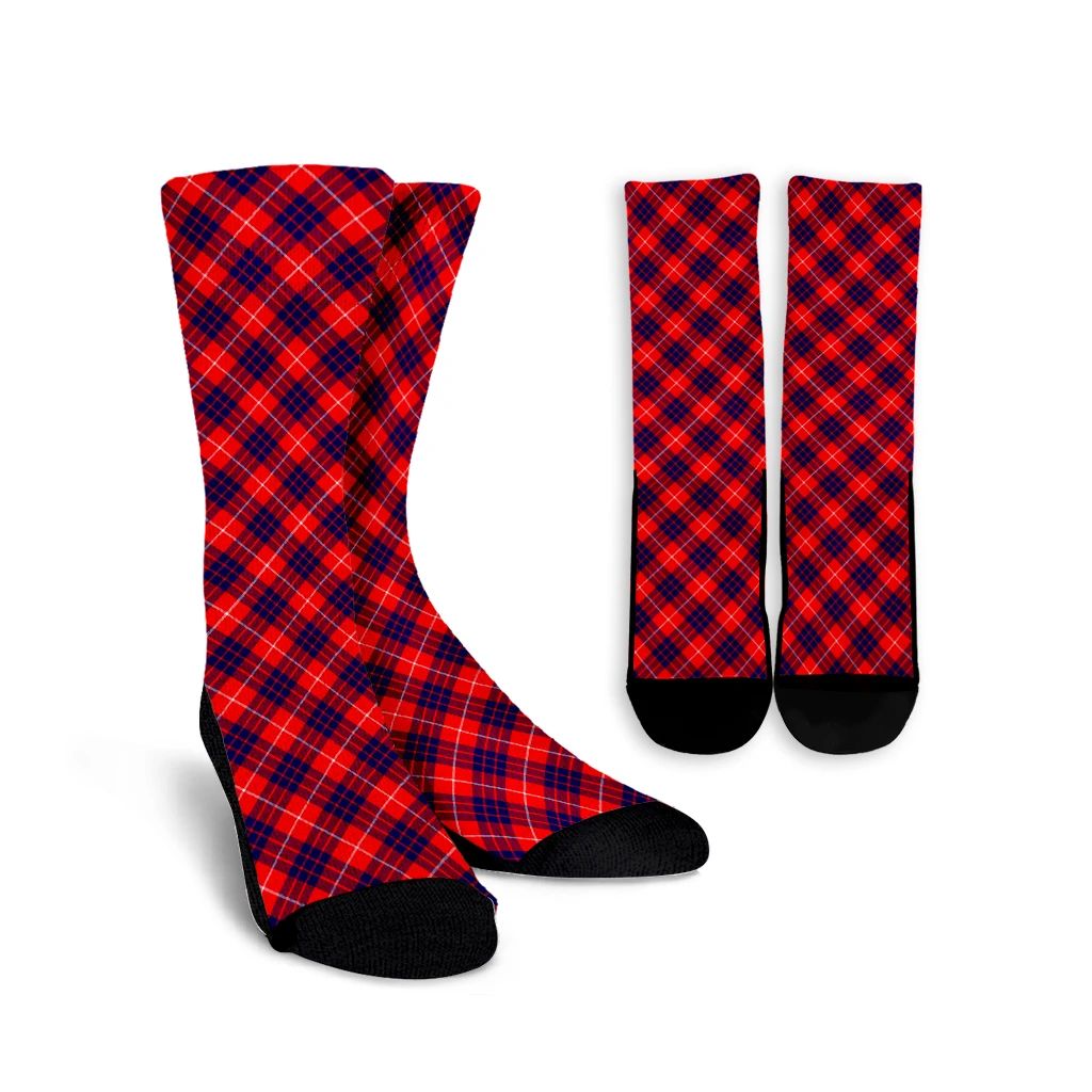 Hamilton Modern Tartan Classic Crew Socks