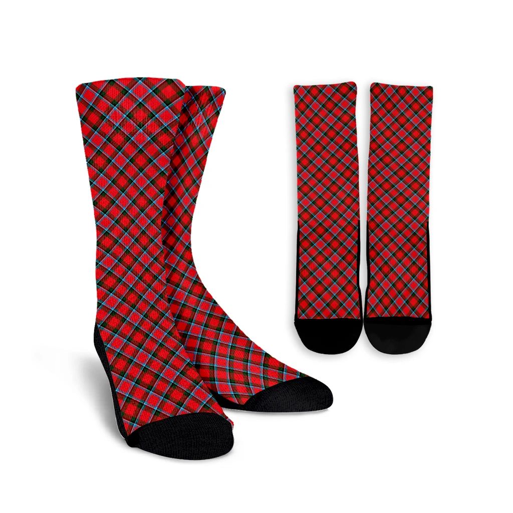 Sinclair Modern Tartan Classic Crew Socks