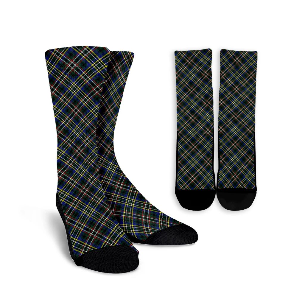 Scott Green Modern Tartan Classic Crew Socks