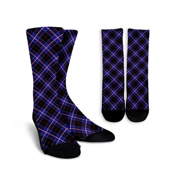 Dunlop Modern Tartan Classic Crew Socks