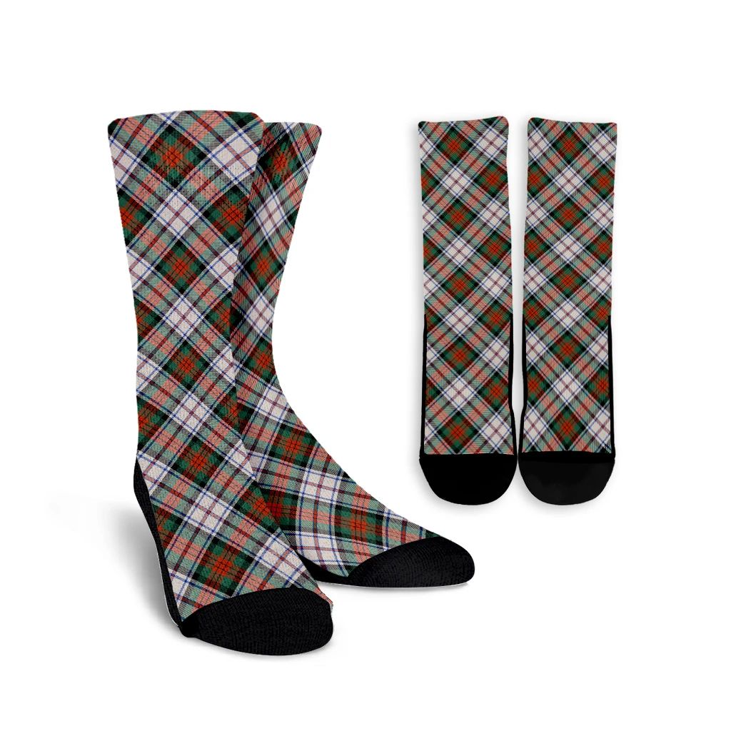 MacDuff Dress Ancient Tartan Classic Crew Socks