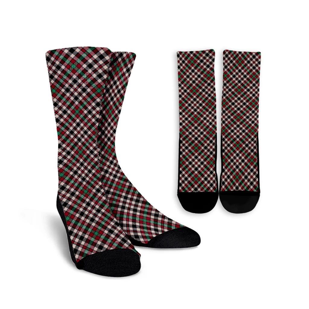 Borthwick Dress Ancient Tartan Classic Crew Socks