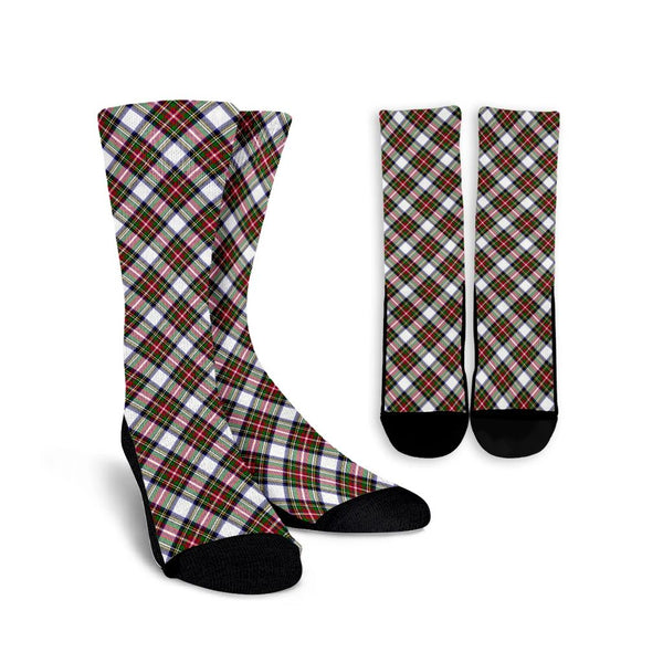 Stewart Dress Modern Tartan Classic Crew Socks