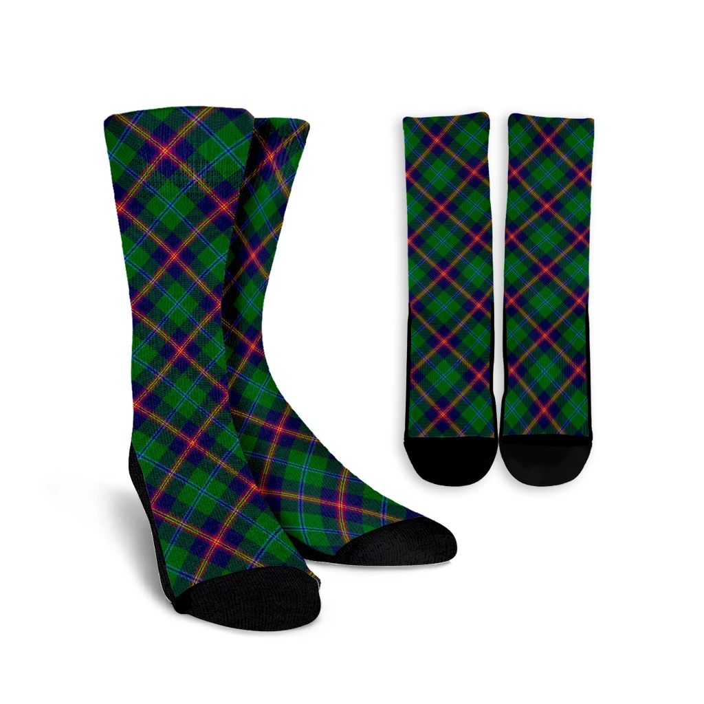 Young Modern Tartan Classic Crew Socks