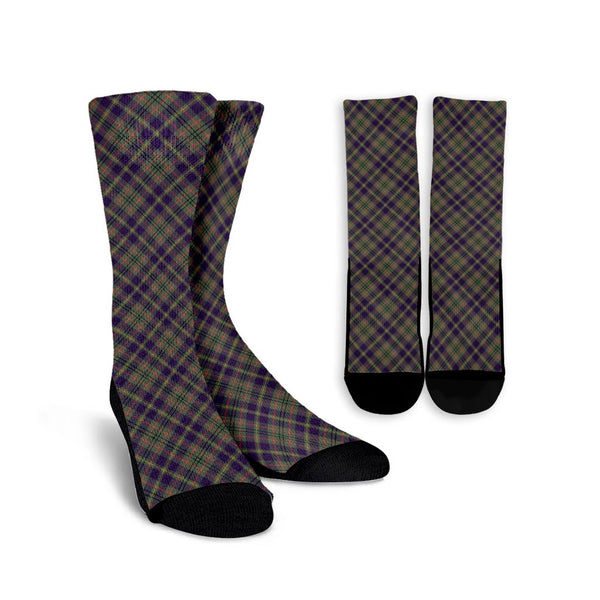 Taylor Weathered Tartan Classic Crew Socks