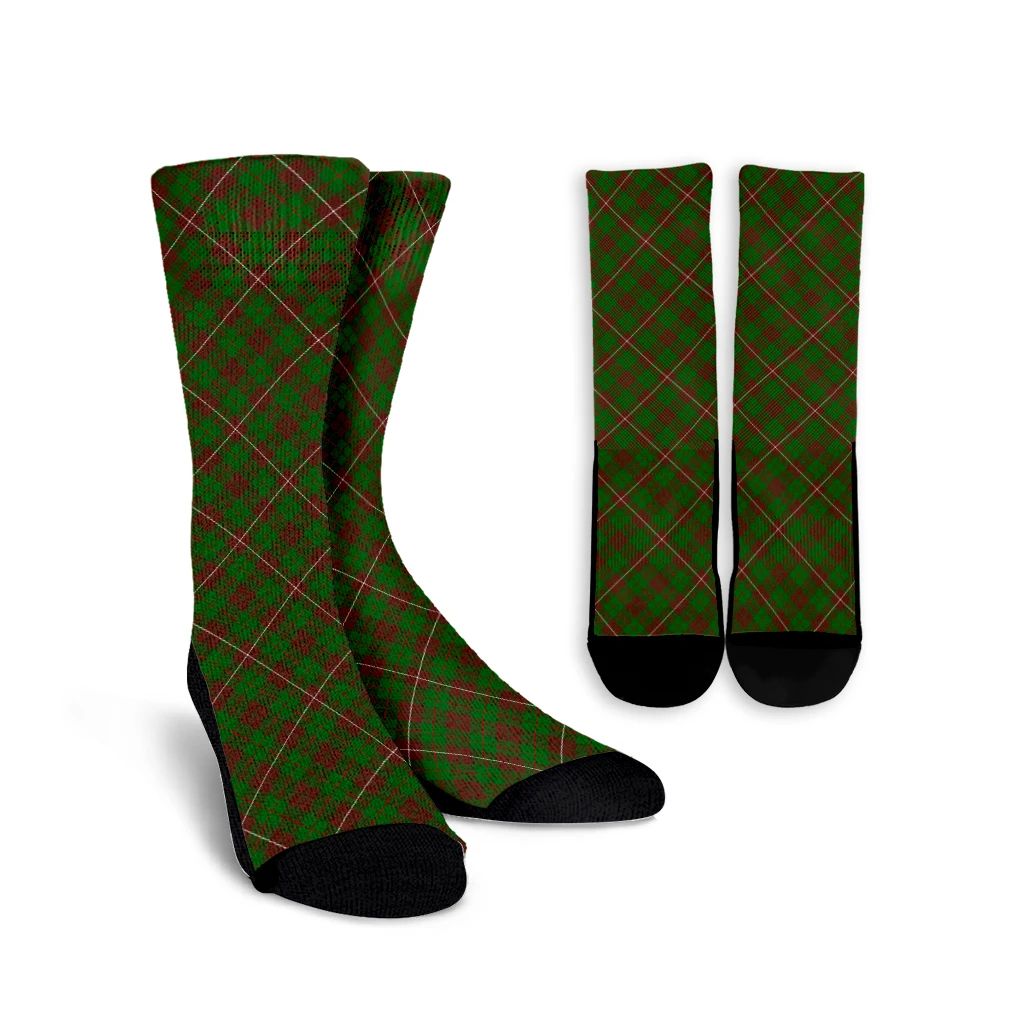 MacKinnon Hunting Modern Tartan Classic Crew Socks