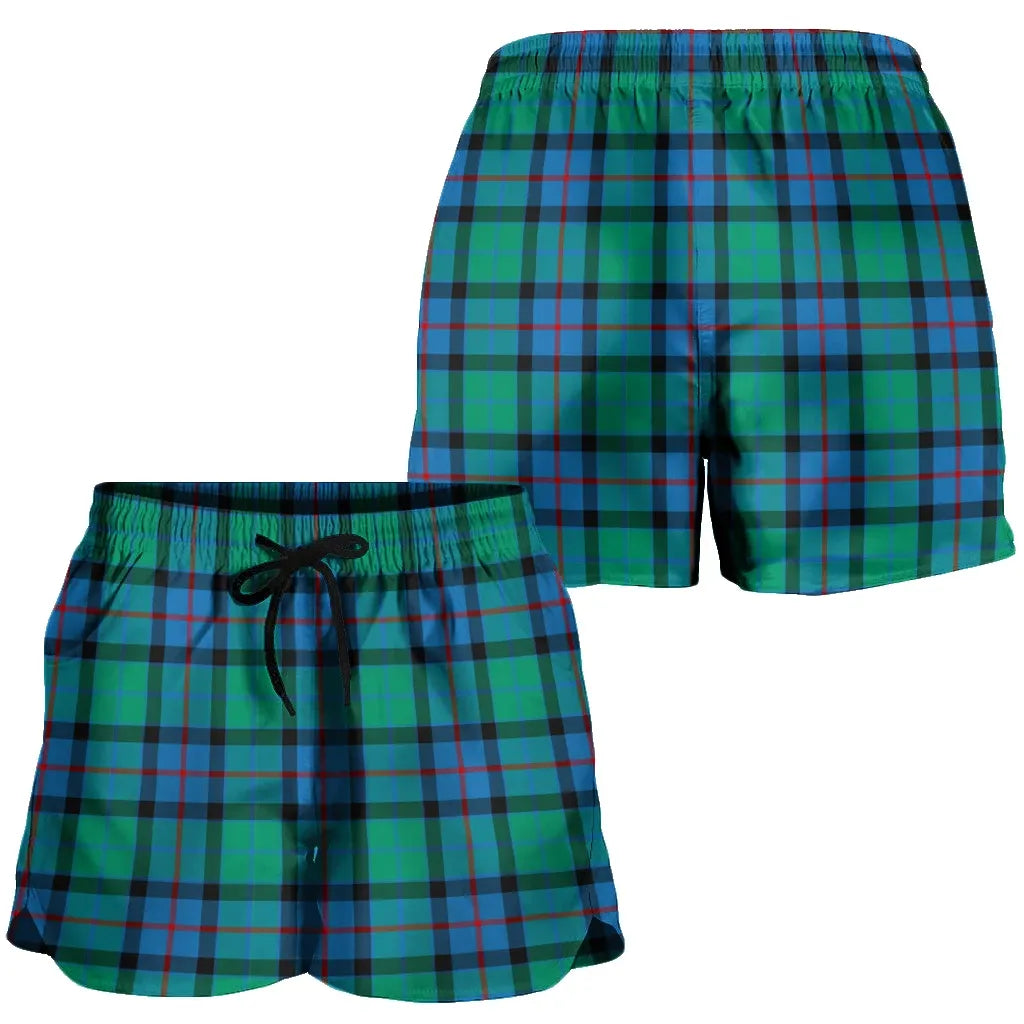 Flower Of Scotland Tartan Classic Women's Shorts