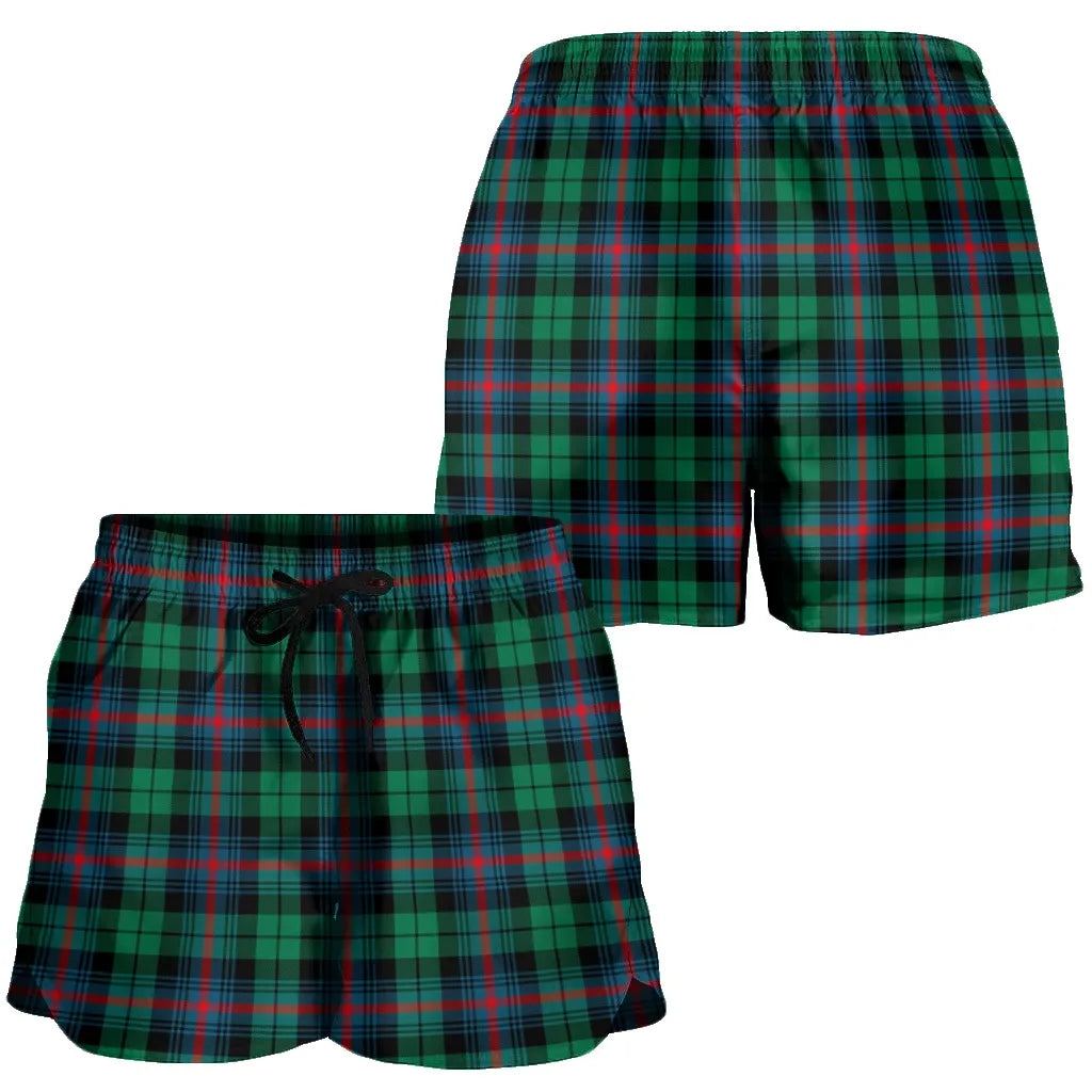 Urquhart Broad Red Ancient Tartan Classic Women's Shorts