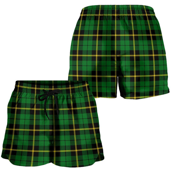 Wallace Hunting Green Tartan Classic Women's Shorts