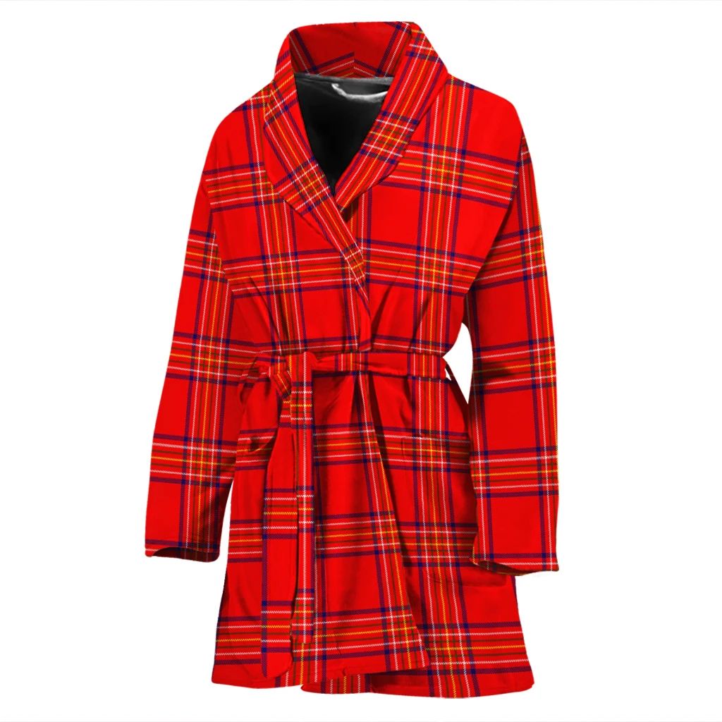 Burnett Modern Tartan Classic Bath Robe