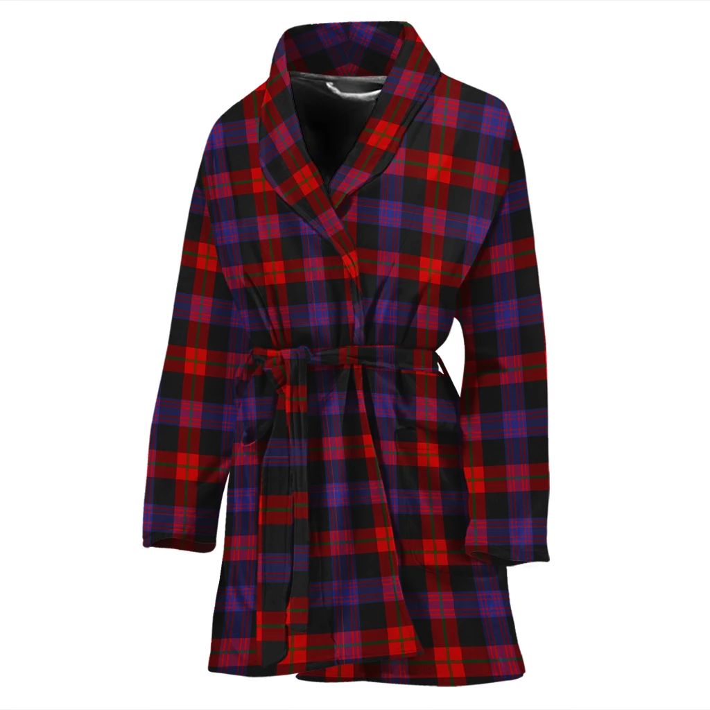 Brown Modern Tartan Classic Bath Robe