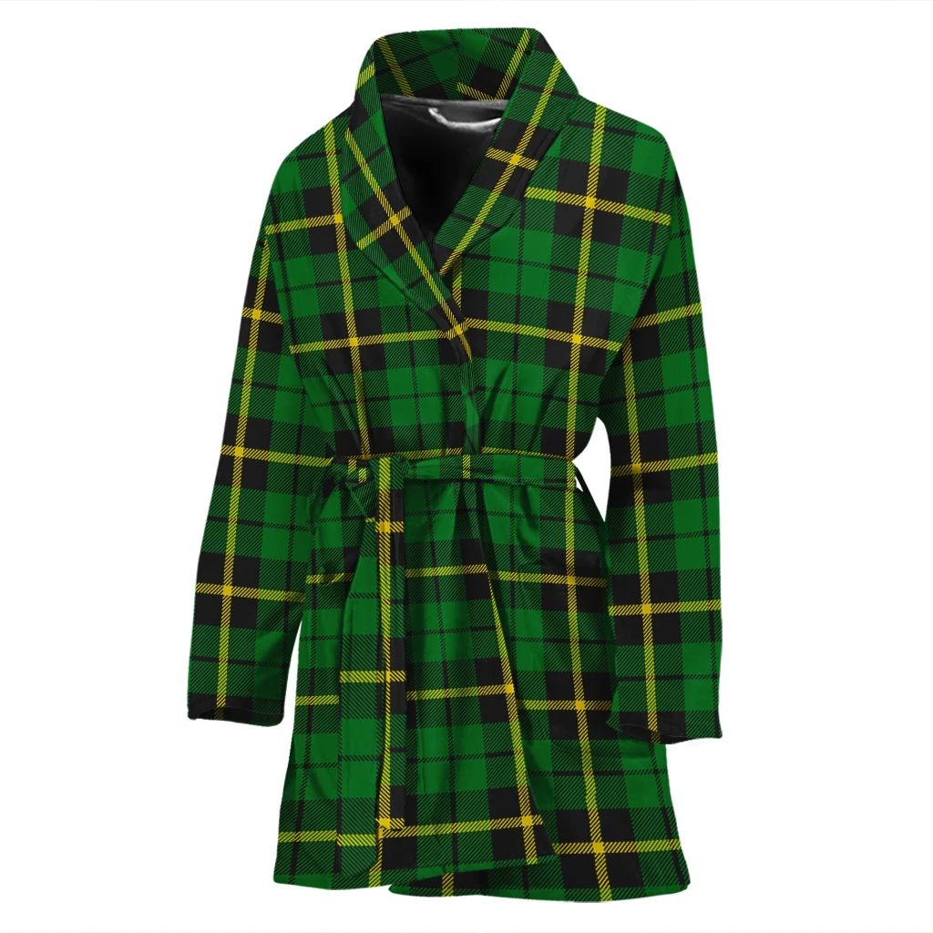 Wallace Hunting Green Tartan Classic Bath Robe