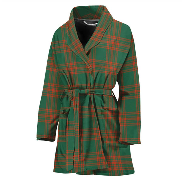 Menzies Green Ancient Tartan Classic Bath Robe