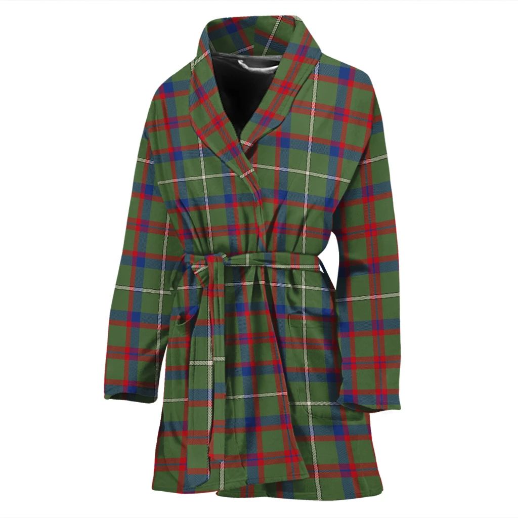 Shaw Green Modern Tartan Classic Bath Robe