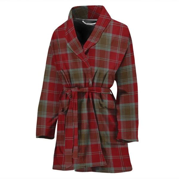 Lindsay Weathered Tartan Classic Bath Robe