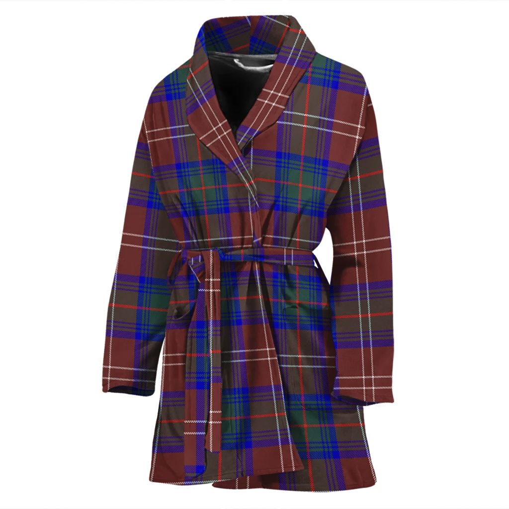 Chisholm Hunting Modern Tartan Classic Bath Robe