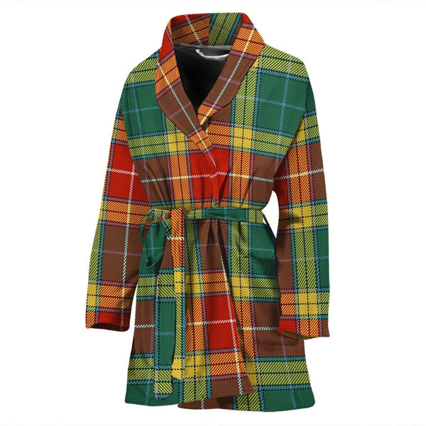 Buchanan Old Set Weathered Tartan Classic Bath Robe