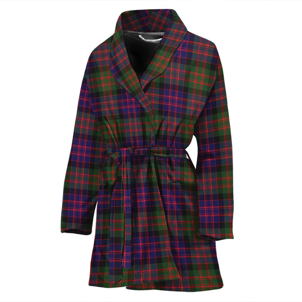 MacDonald Modern Tartan Classic Bath Robe | Celticprime.com – celticprime