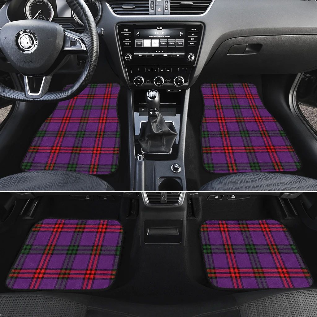 Montgomery Modern Tartan Classic Car Floor Mats