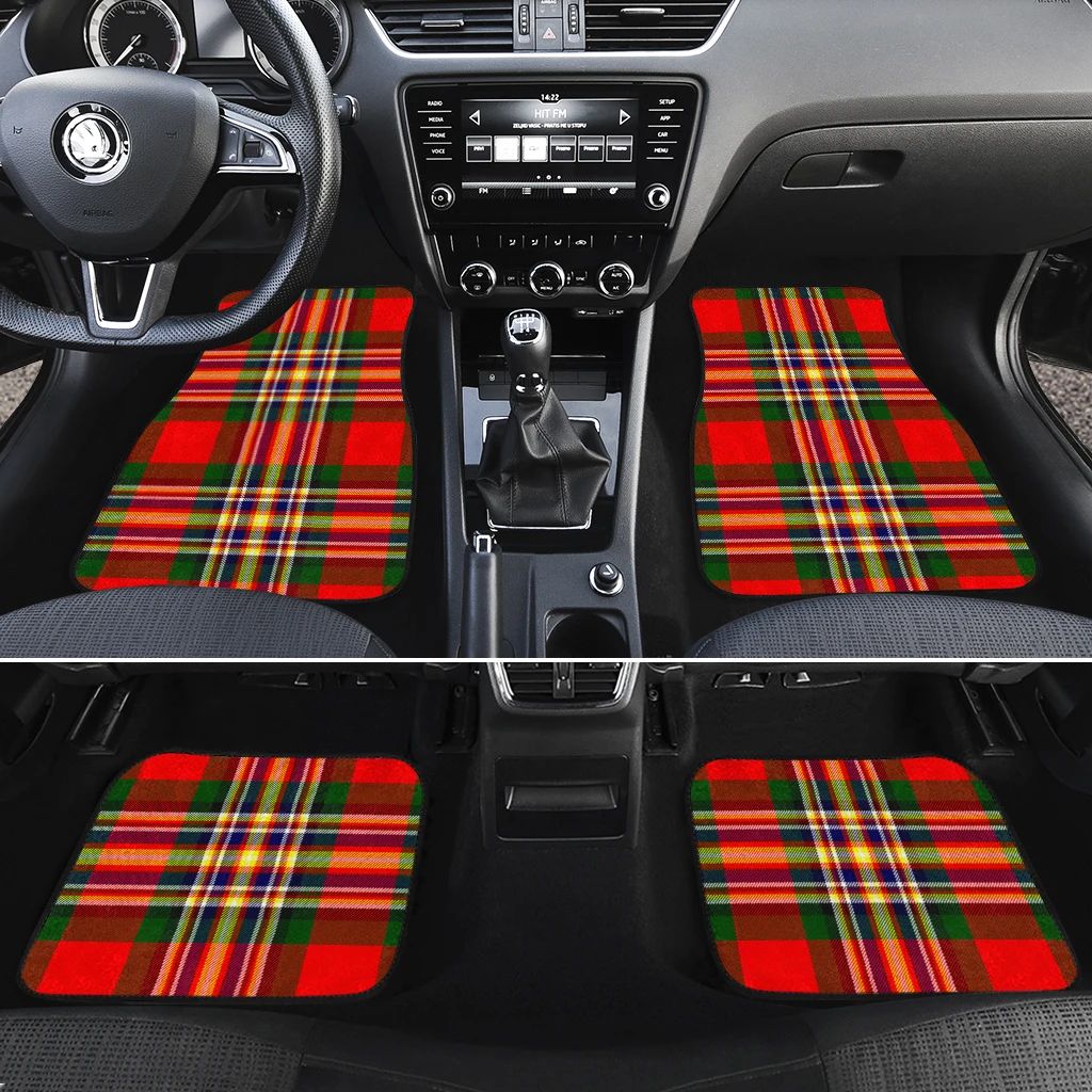 MacGill Modern Tartan Classic Car Floor Mats