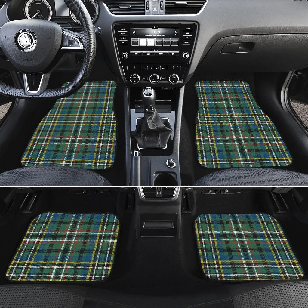 Scott Green Ancient Tartan Classic Car Floor Mats