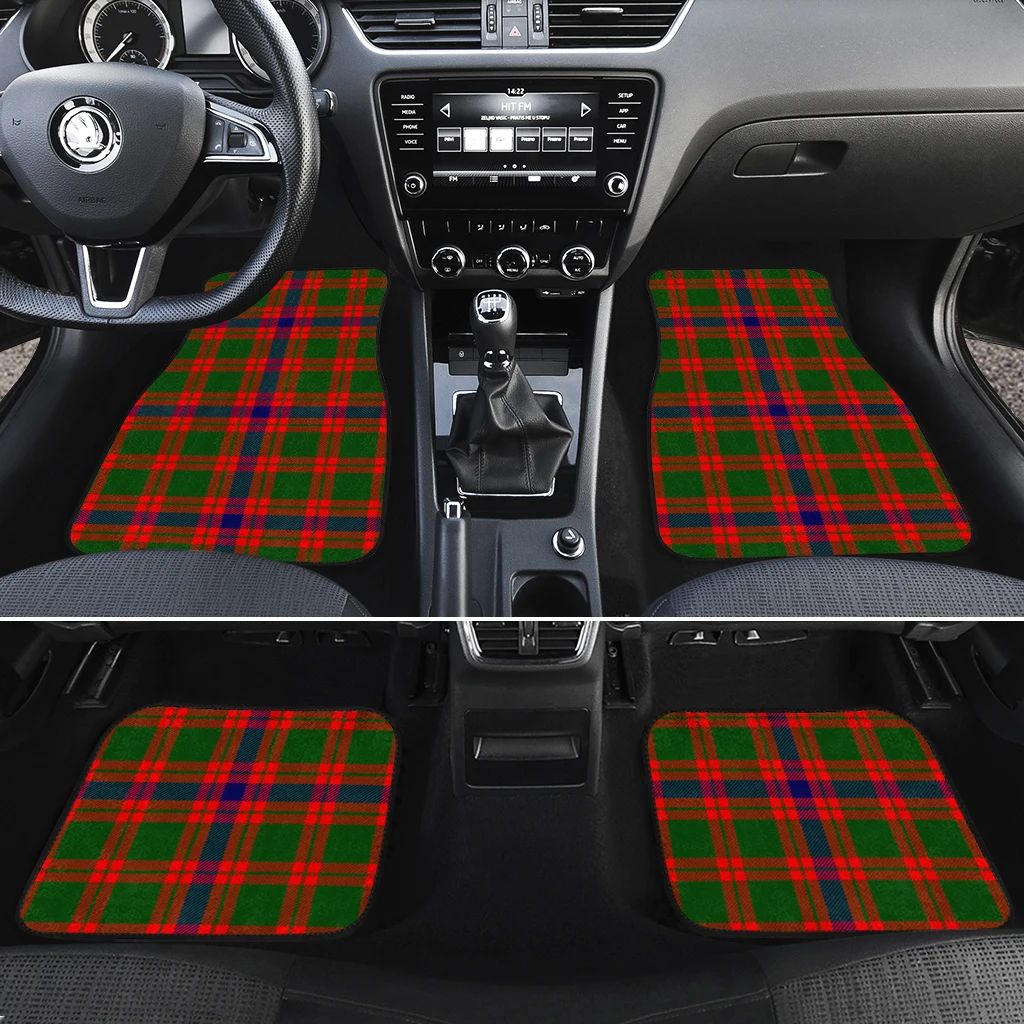 Skene Modern Tartan Classic Car Floor Mats