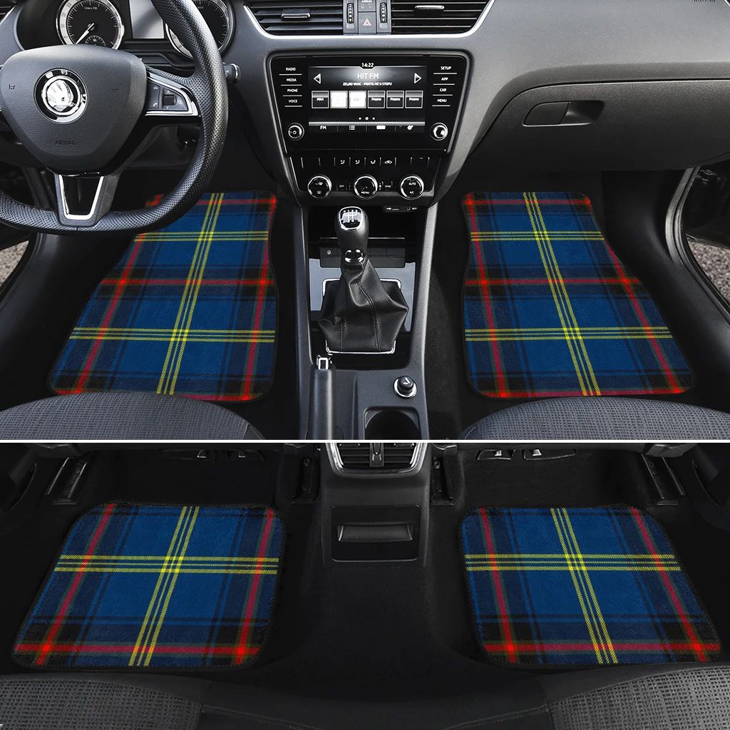 Grewar Tartan Classic Car Floor Mats